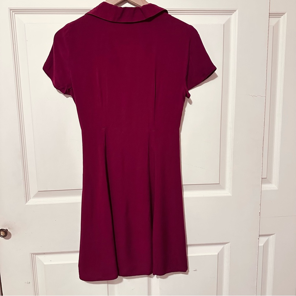 ASOS | Dress | ASOS Button-up Dress | Blood Red - Picture 12 of 12